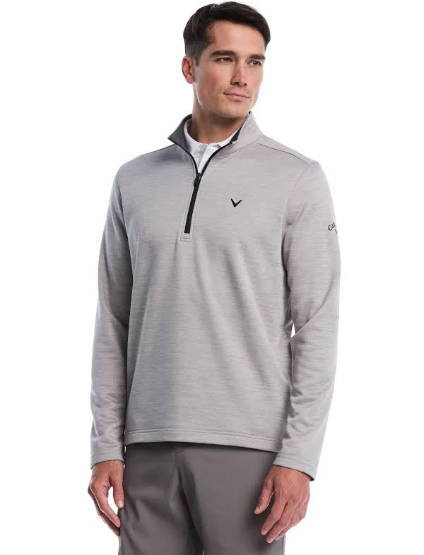 Callaway Men's Fleece Quarter Zip Base Layer Jacket