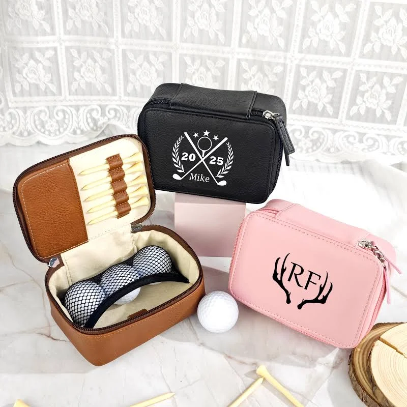 Personalized Golf Gift Set,Gift for Golfer,Golf Bag Accessoires,Golf Gift Set with Golf Balls and Golf Tees,Golf Gifts for Men,Golfer Gift