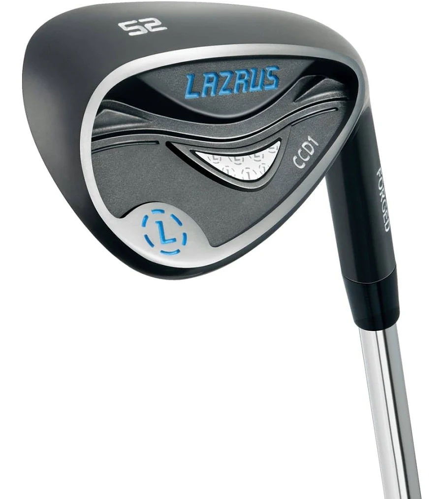 Lazrus Golf Cavity Back Wedges Set Or Individual - Forged 52°, 56°, 60° or 50°, 54°, 58° Right / Black / 58° Single